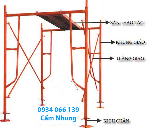 giàn giáo khung chữ h