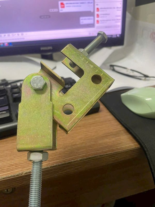 Kẹp xà gồ M10 chữ P – Kẹp dầm treo ty ren M10 kep xa go m10 treo tyren