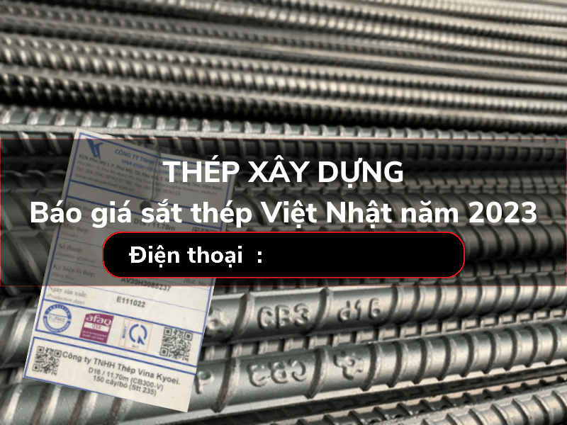 Bao gia thep Viet Nhat