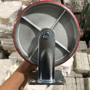 Bánh xe Cao su 200mm - Bánh xe đầy hàng D200 banh xe day 200 co dinh