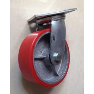 Báo giá Bánh xe đẩy Pu lõi gang 100mm, 150mm, 200mm banh xe day pu