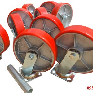 banh xe gian giao 150mm pu