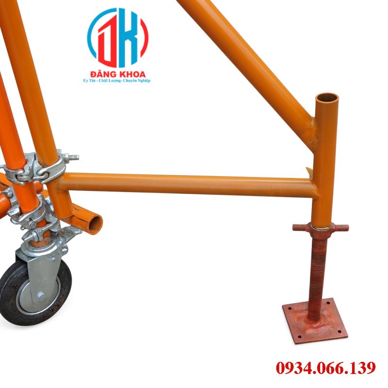 su dung banh xe gian giao 150mm