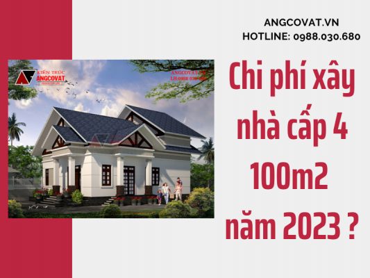 Chi phi xay nha cap 4 100m2