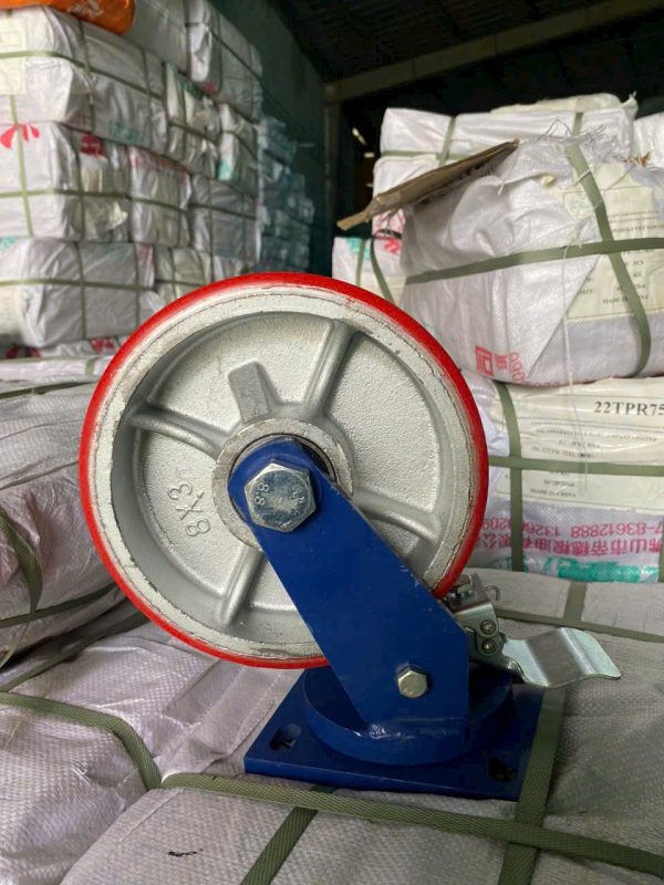 Giá Bánh Xe Giàn Giáo TPHCM 2026 Loại D130, D150, D200 banh xe gian giao 300mm tai trong lon