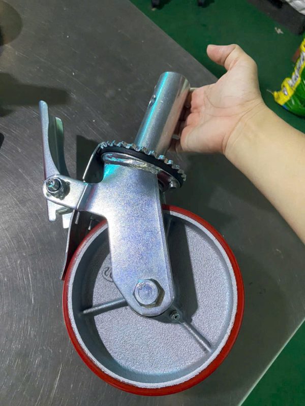 Giá Bánh Xe Giàn Giáo TPHCM 2026 Loại D130, D150, D200 banh xe gian giao gia re tphcm