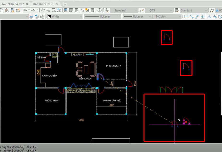 các lệnh CAD phổ biến