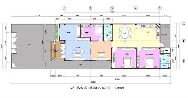 Xây nhà cấp 4 100m2 với chi phí phù hợp 