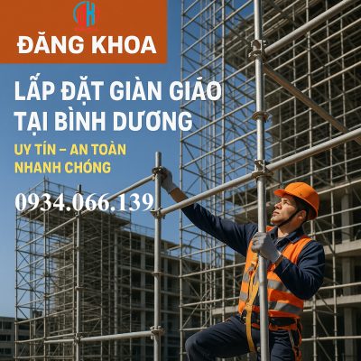 lắp đặt giàn giáo tại Bình Dương
