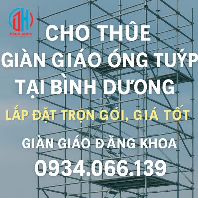 thuê giàn giáo ống tuýp tại bình dương