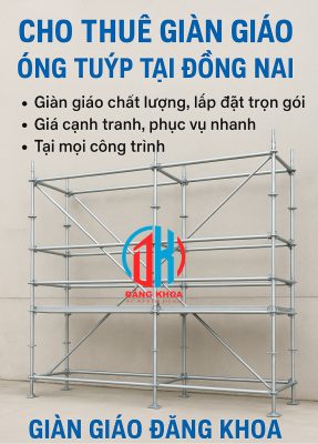thuê giàn giáo ống tuýp tại đồng nai