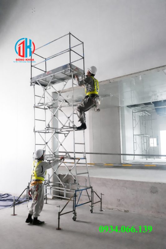 Giàn Giáo Di Động 3m6 Giá Tốt, Chắc Chắn, An Toàn ban gian giao di dong 3m6