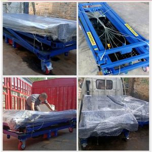 Giàn Giáo Điện 2m Nâng Hàng Chính Hãng, Tải 300kg - 500kg ban gian giao nang dien 2m