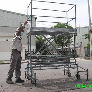 Giàn Giáo Di Động 2m5 Giá Tốt Cho Thi Công Và Bảo Trì gian giao di dong 2m5 gia re