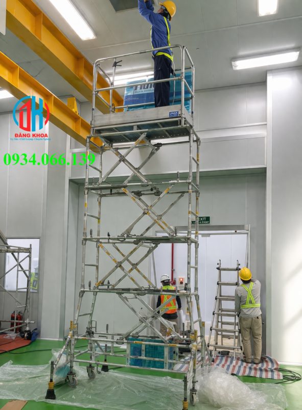 Giàn Giáo Di Động 3m6 Giá Tốt, Chắc Chắn, An Toàn gian giao di dong 3m6 gia