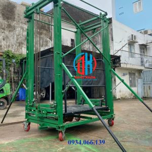 Giàn Giáo Điện 2m Nâng Hàng Chính Hãng, Tải 300kg - 500kg gian giao dien 2m 300kg gia re