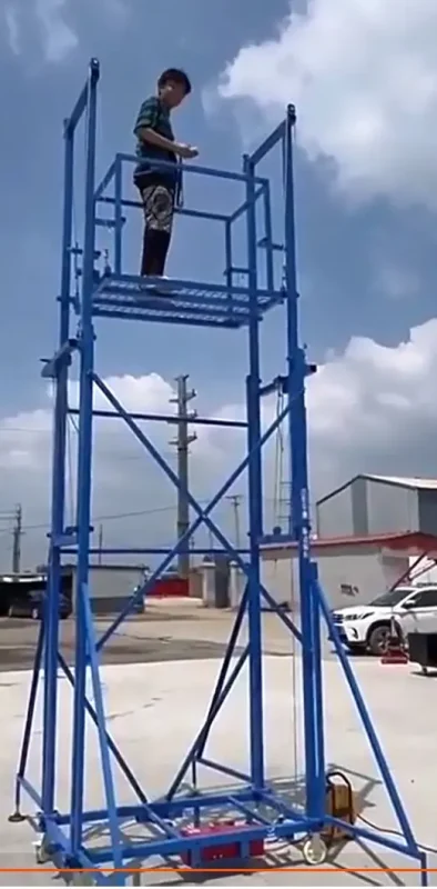 Giàn giáo nâng hạ điện di động là gì? Báo giá và thông số chi tiết mới nhất gian giao nang ha dien