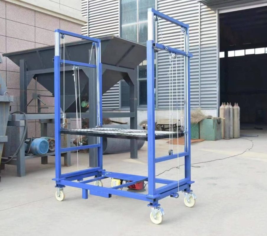 Giàn giáo nâng hạ điện di động là gì? Báo giá và thông số chi tiết mới nhất gian giao nang ha dien di dong 1