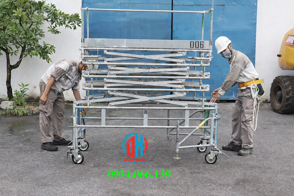 Giàn Giáo Di Động 2m5 Giá Tốt Cho Thi Công Và Bảo Trì mua gian giao di dong 2m5