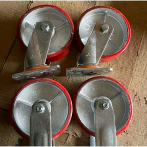 Bánh xe đẩy D150 xoay – Giải pháp di chuyển tải nặng bền bỉ, linh hoạt banh xe day pu d150 xoay