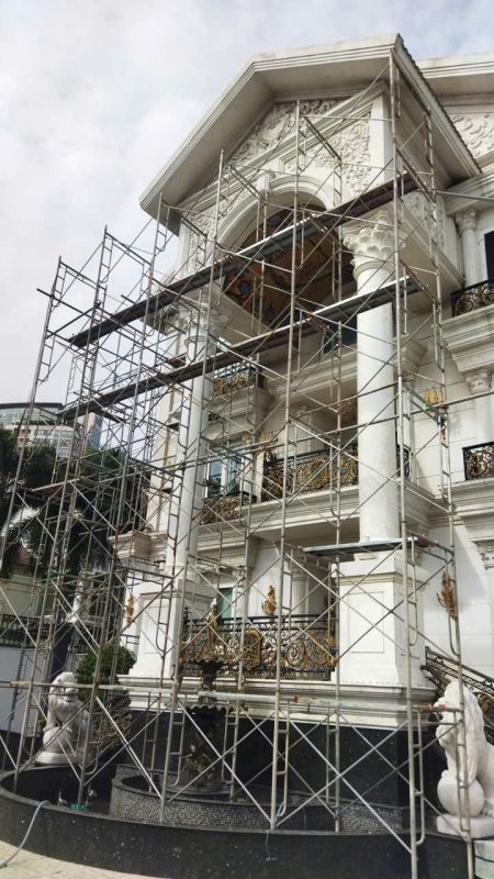 Dịch Vụ Lắp Đặt Giàn Giáo Bao Che Ngoài Giá Tốt don gia lap dung gian giao bao che