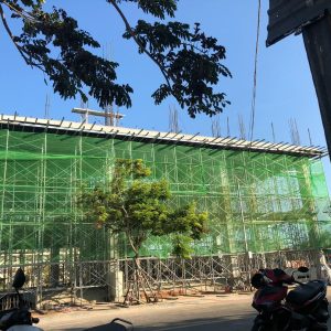 Lưới Bao Che Công Trình Màu Xanh Lá Bền, Giá Tốt luoi bao che mau xanh la