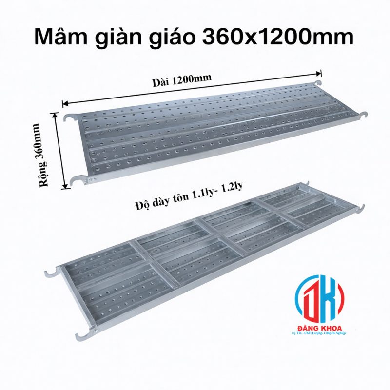 Mâm Giàn Giáo 1m2 Giá Rẻ Báo Giá Mới Nhất, Thông Số mam gian giao 1m2