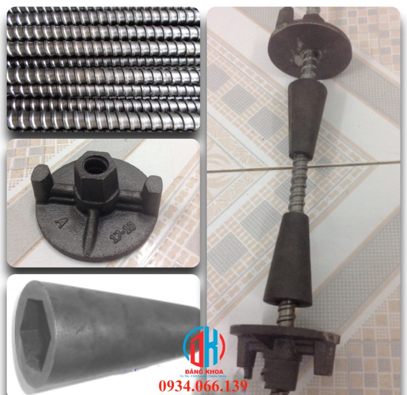Tán Côn Thép 17 Giá Tốt – Phụ Kiện Cốp Pha Chống Thấm tan con 17
