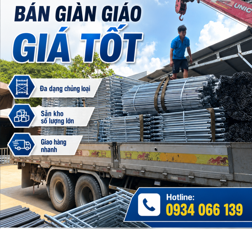 Bán Giàn Giáo Giá Rẻ, Đa Dạng Chủng Loại – Giàn Giáo Đăng Khoa ban gian giao gia re