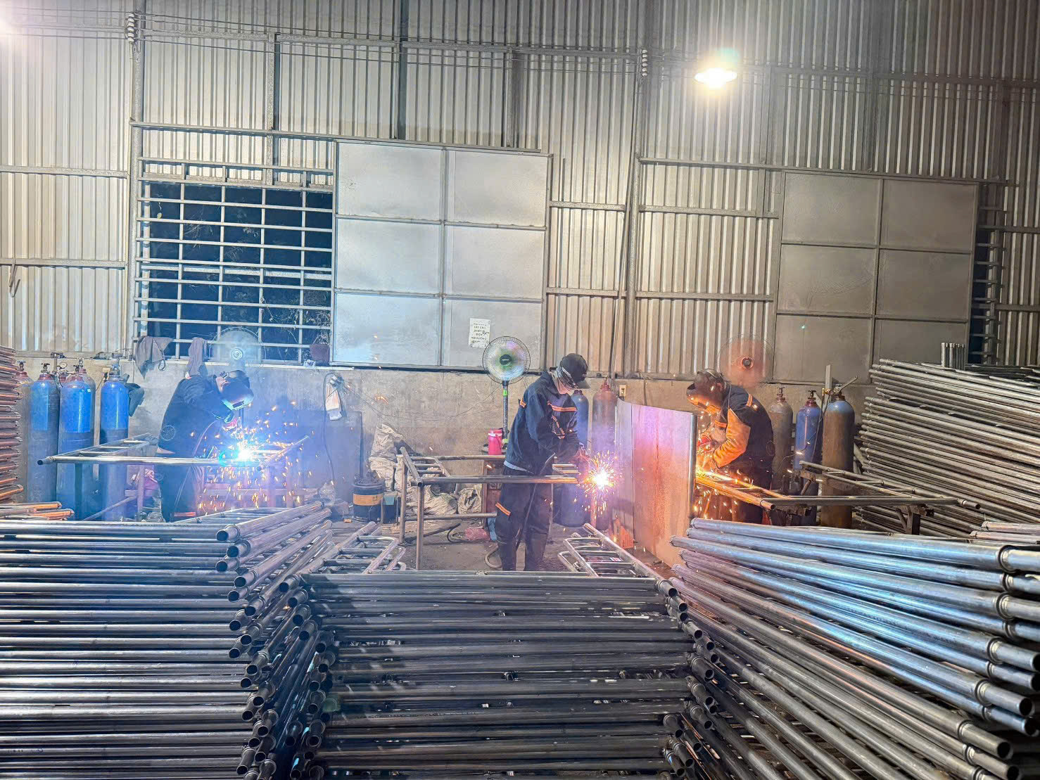 Giàn giáo thép mạ kẽm Đăng Khoa